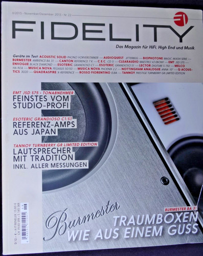 Fidelity hifi burmester - fidelity,